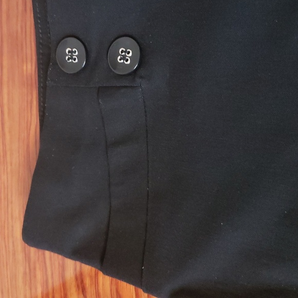 NWT 89th& Madison Womens Black Elastic Waist Stretch Pull On Cropped Pants Sz 3X - Picture 4 of 8